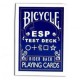 Baraja ESP o Zener en Bicycle (ESP Test Deck)
