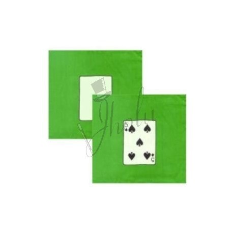 Set de Pañuelos de Seda de Cartas de 9 pulgadas (Mini Card Silk Set)
