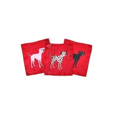 Set de Pañuelos de Seda de Dálmatas de 18 pulgadas (Dalmatian Silk Set)