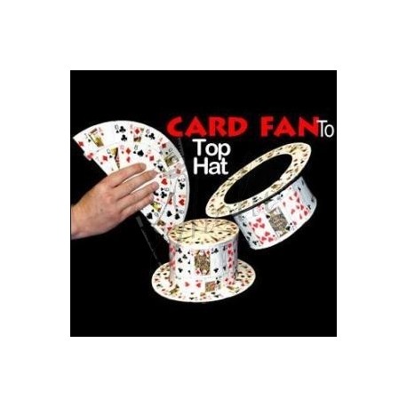 Abanico de Cartas a Sombrero de Copa (Card Fan To Top Hat)