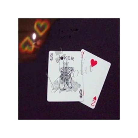 Doble Predicción - 2 Corazones en Bicycle (Double Prediction - Two of Hearts)