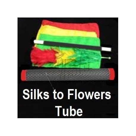Tubo de Pañuelos de Seda a Flores (Silks to Flowers Tube)
