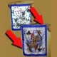 Predicción Flash de Carta en Pañuelo de Seda (Flash Card Prediction Silk)