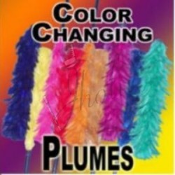 Cambio de Color de Plumeros 14" (Color Changing Plume)