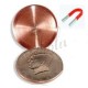 Moneda Cascarilla Magnetizable en Dolar (Expanded Shell Steel Core Coin)