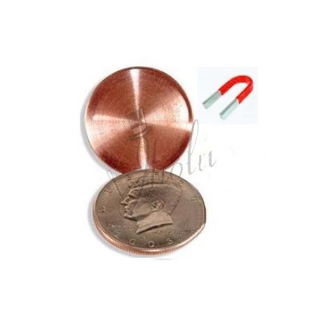 Moneda Cascarilla Magnetizable en Dolar (Expanded Shell Steel Core Coin)