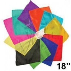 Pañuelo de Seda Cuadrado 18 pulgadas (Silk Handkerchief)