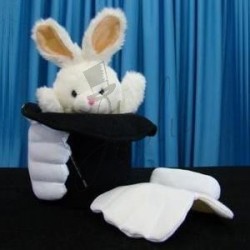 Conejo en el Sombrero con Guantes - Marioneta (Rabbit in Hat with Glove - Puppet)
