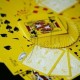 Baraja Amarilla Dorso Invertido en Bicycle (Reversed Back Deck Yellow)