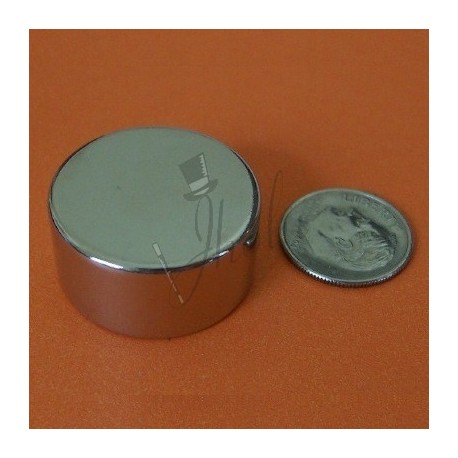 Imán de Neodimio en Disco 25mm x 12mm
