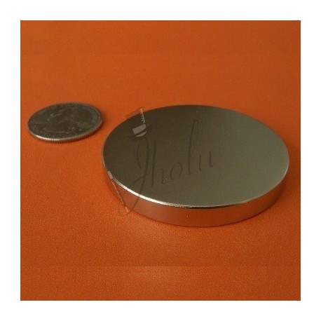 Imán de Neodimio en Disco 50mm x 6mm