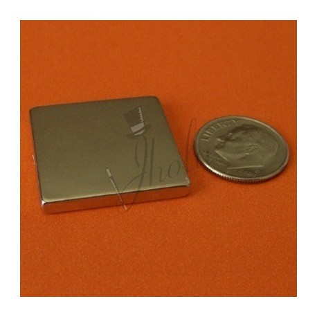 Imán de Neodimio en Bloque 25mm x 25mm x 3mm