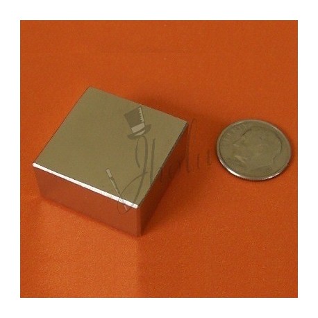 Imán de Neodimio en Bloque 25mm x 25mm x 12mm