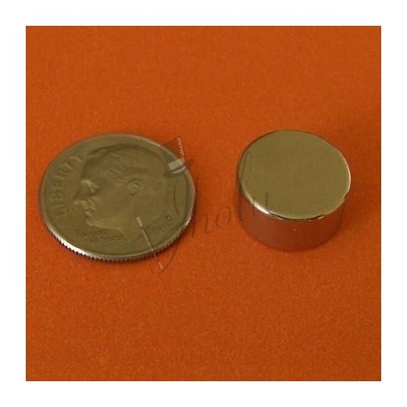 Imán de Neodimio en Disco 12mm x 6mm