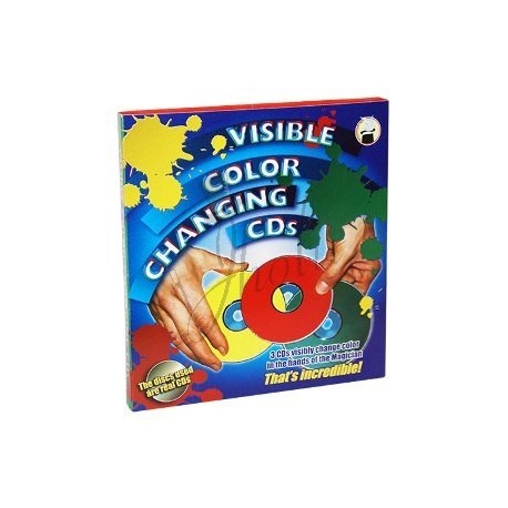 Cambio de Color de Cd (Visible Color Changing CDs)