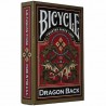 Baraja Dragón Back Oro en Bicycle