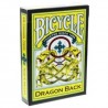 Baraja Dragón Back Amarillo en Bicycle