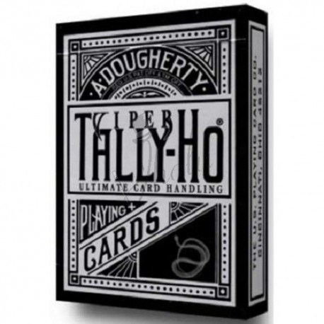 Tally Ho Viper Fan Black Deck - Ellusionist