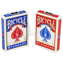 Cartas Bicycle Poker Standard - Dorso Azul/Rojo (Deck Blue/Red)