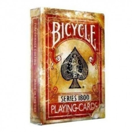 Marked Vintage Series 1800 Red Deck - Ellusionist