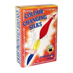 Cambio de Color de Pañuelos (Colour Changing Silks)