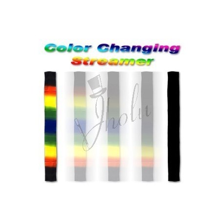 Chalina de Seda Multicolor Camaleón (Chameleon Rainbow Silk Streamer)
